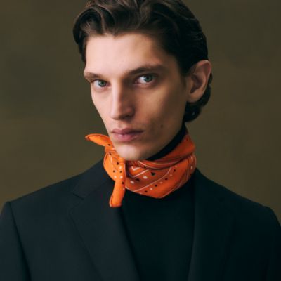 カレ 65 - メンズ シルクマフラー＆カシミヤストール | Hermès